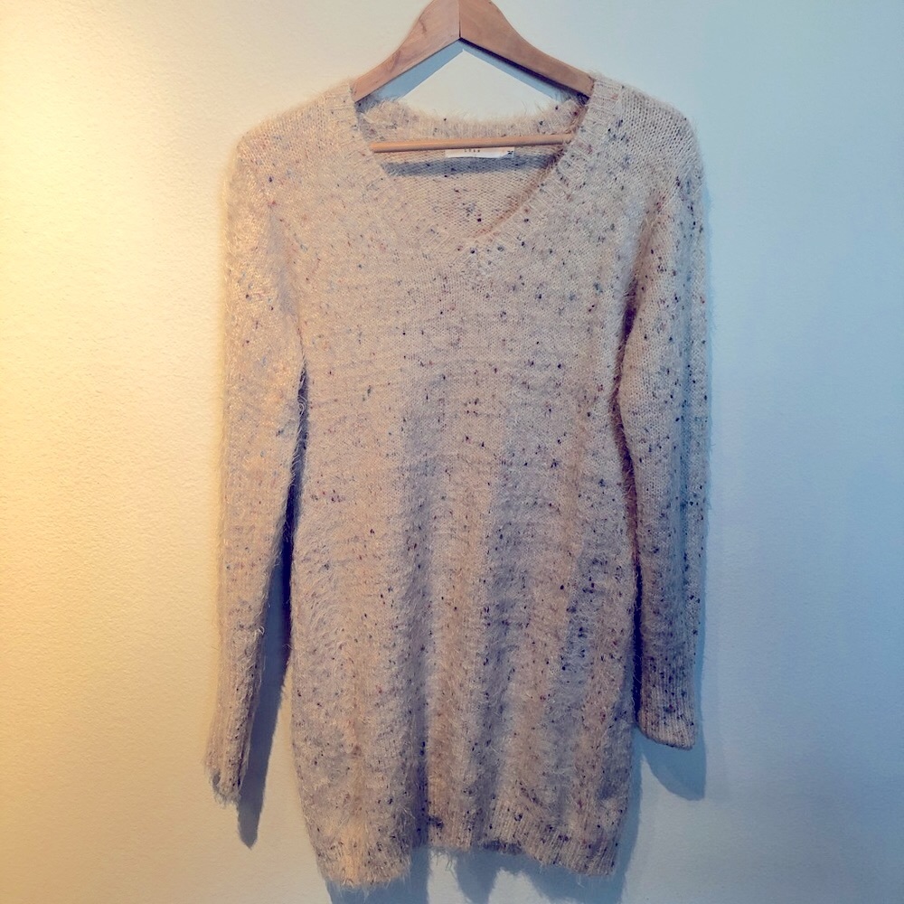 Lush Wool Blend Confetti Sweater